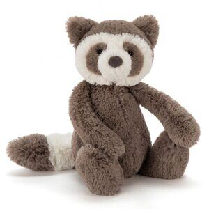 RARE Jellycat Medium Bashful Raccoon BNWT